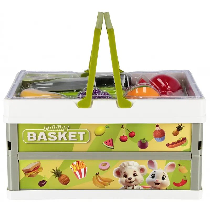 اسباب بازی سبد برش میوه و سبزیجات کد 9944