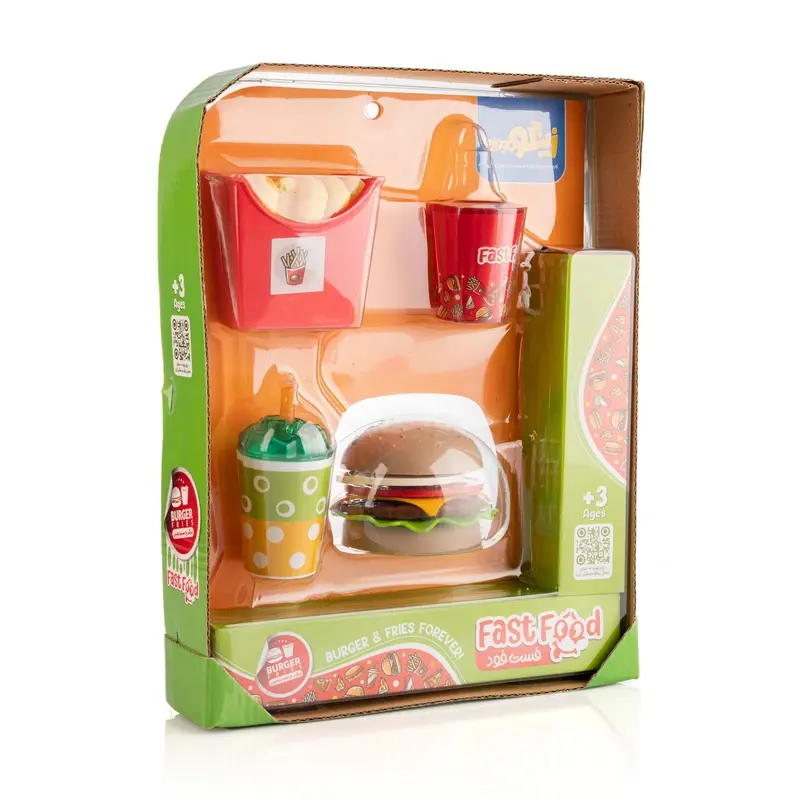 اسباب بازی ست فست فود کد 901846