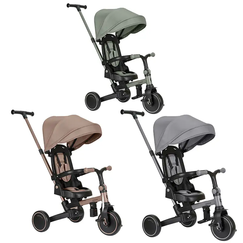 سه چرخه کودک 8 در 1 کیکابو مدل آلوما  Kikkaboo Aluma کد 2231