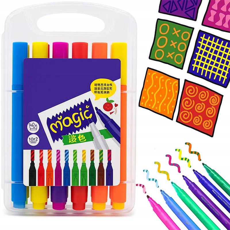 ماژیک جادویی 12 رنگ کد 21027
