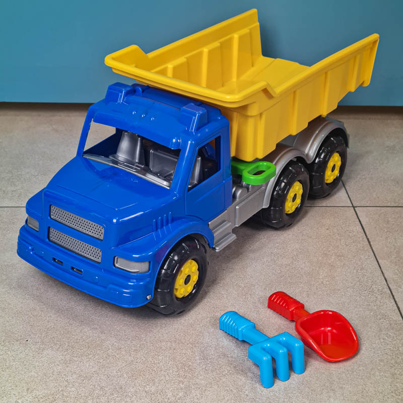 کامیون اسباب بازی خاکریز Maxi Truck آبی کد 6902F8