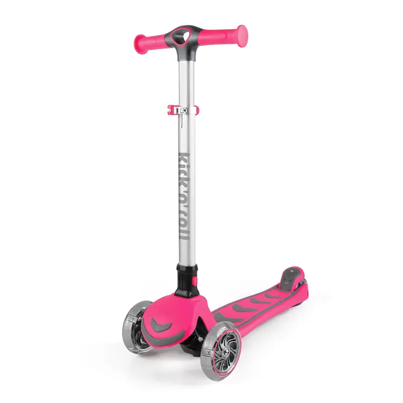 اسکوتر کودک 2 در 1 کیک اند رول Kick and roll Scooter رنگ صورتی کد P/S6/SU