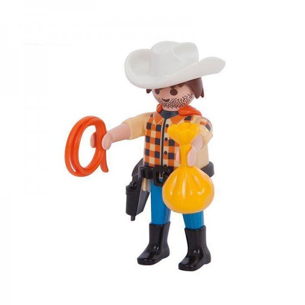 آدمک کابوی با لباس چهارخانه Playmobil مدل 10037