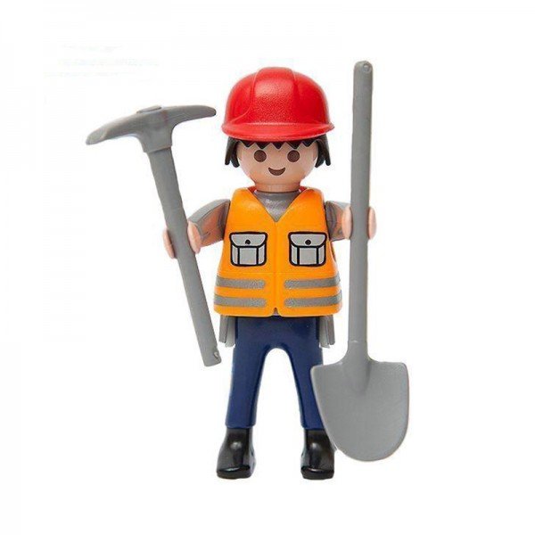 آدمک کارگر ساختمانی Playmobil مدل 10020