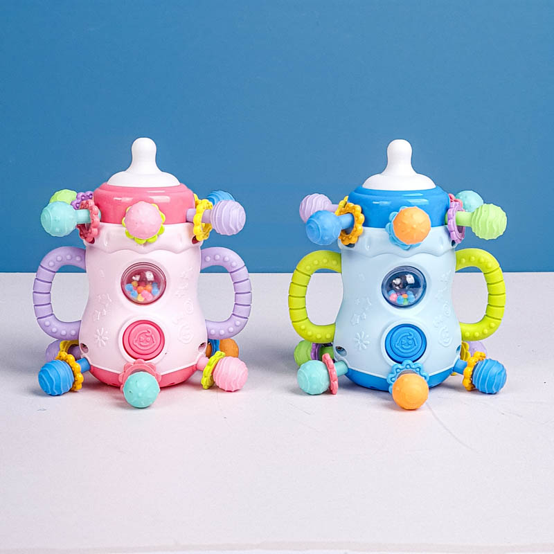 اسباب بازی بیزی بال 5 در 1 طرح شیشه شیر کد 022A