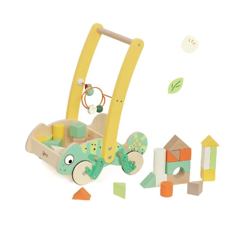 واکر کودک و بلوک چوبی 28 تکه کلاسیک ورلد Baby Walker With Blocks Classic World کد 10536