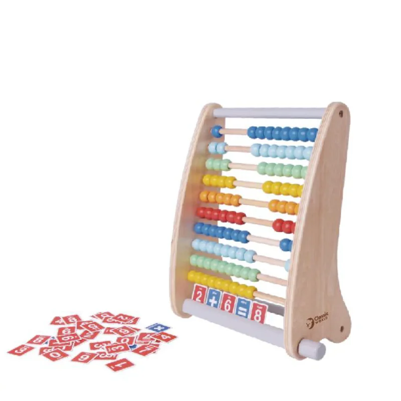 چرتکه آموزشی چوبی کلاسیک ورلد Classic World Abacus کد 54181