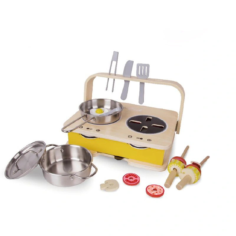 اجاق گاز رومیزی چوبی کلاسیک ورلد Classic World Tabletop Kitchen کد 53863