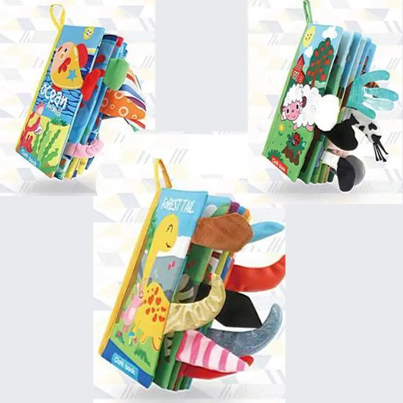 کتاب پارچه ای آموزشی جغجغه ای کد TB01924090288