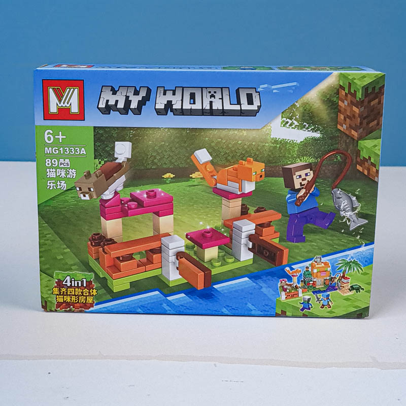 اسباب بازی لگو ماینکرفت 89 تکه کد MG1333A