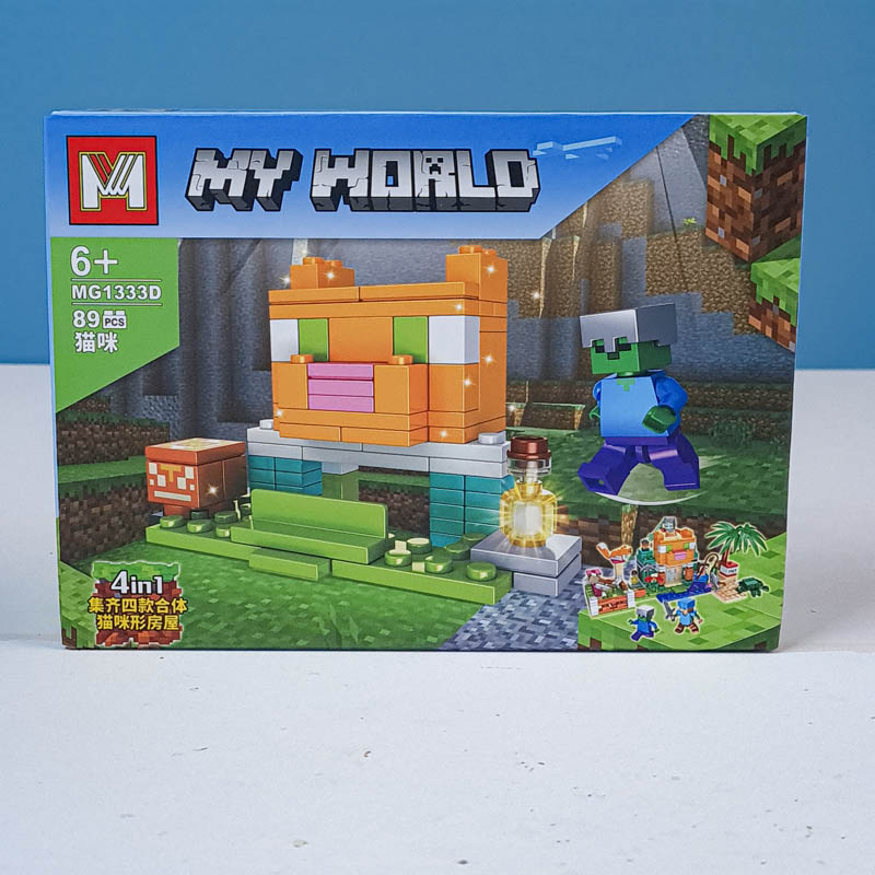 اسباب بازی لگو ماینکرفت 89 تکه کد MG1333D