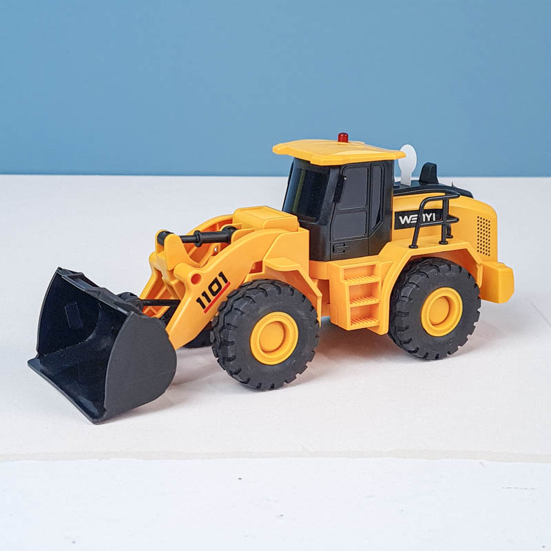 اسباب بازی ماشین راهسازی موزیکال مدل بولدوزر کد WY1101A