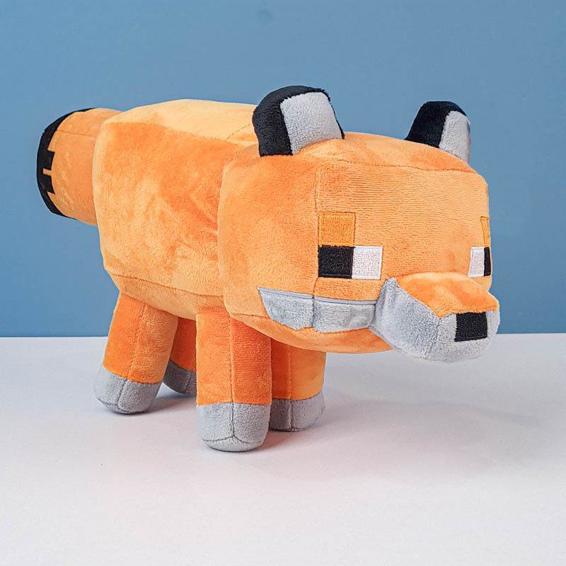 عروسک روباه ماینکرافت سایز متوسط Minecraft Bengt Fox کد AF100354