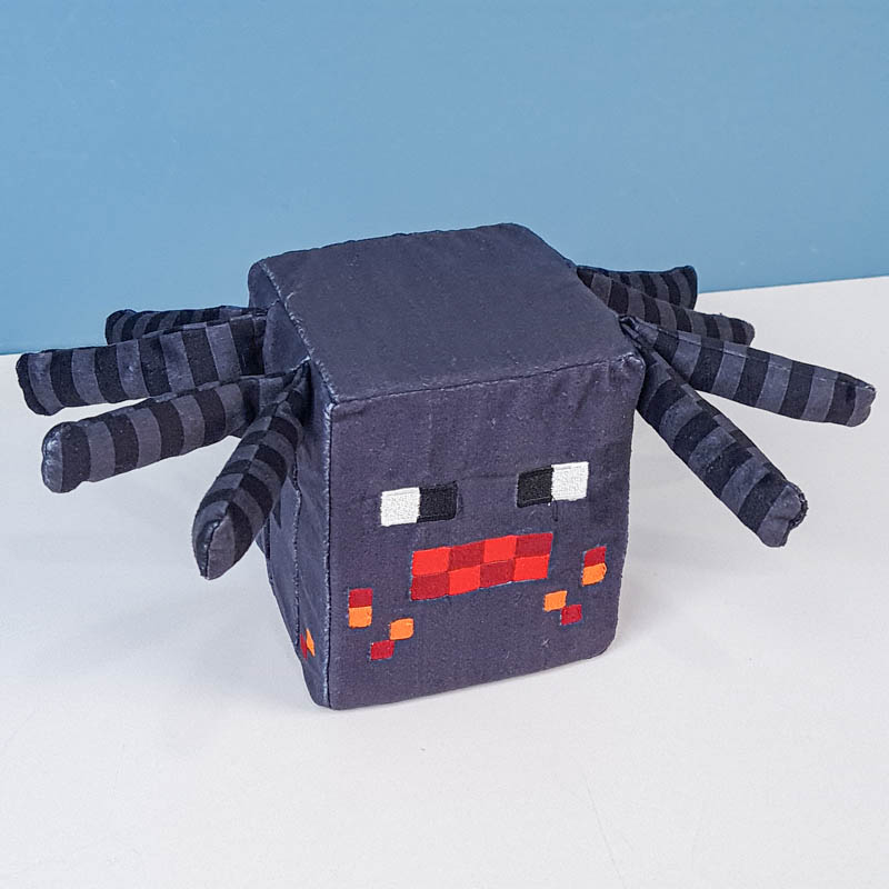 عروسک ماینکرافت اسپایدر مکعبی Minecraft Spider کد AF100311