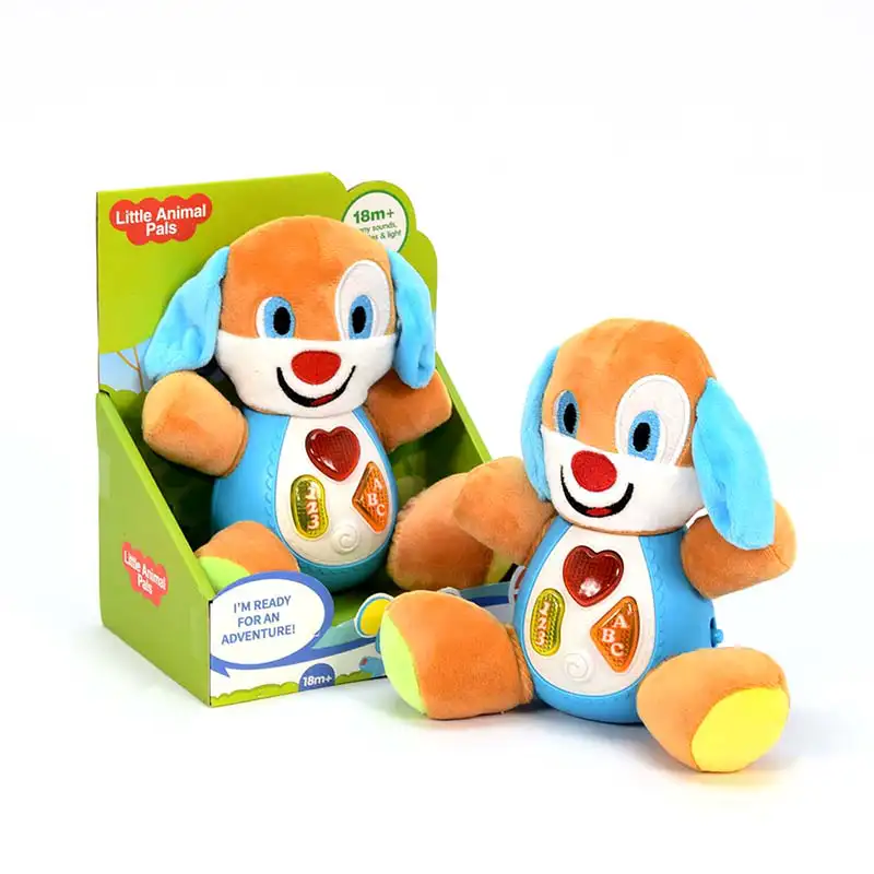 عروسک پولیشی موزیکال طرح سگ کد CH60422