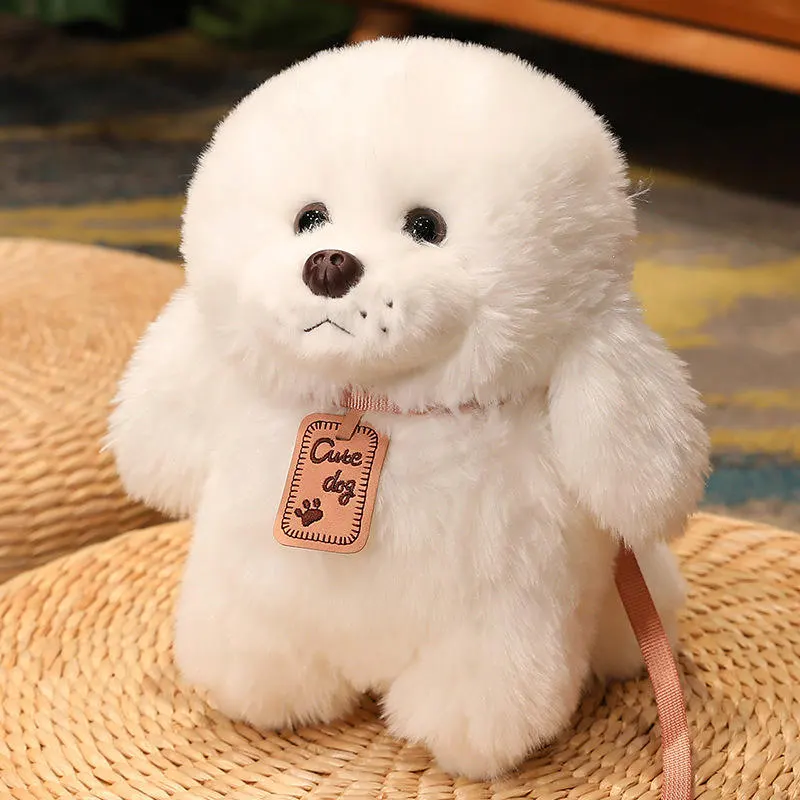 عروسک سگ پولیشی سفید کد 666217