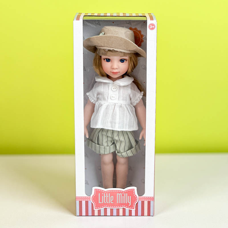عروسک دخترانه LITTLE MILLY بلوز سفید کد 91095