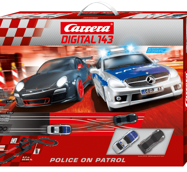 carrera1/43digital police on patrol كد40010