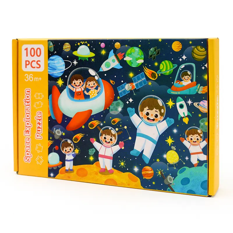 پازل 100 تکه مدل فضانورد کد 363881