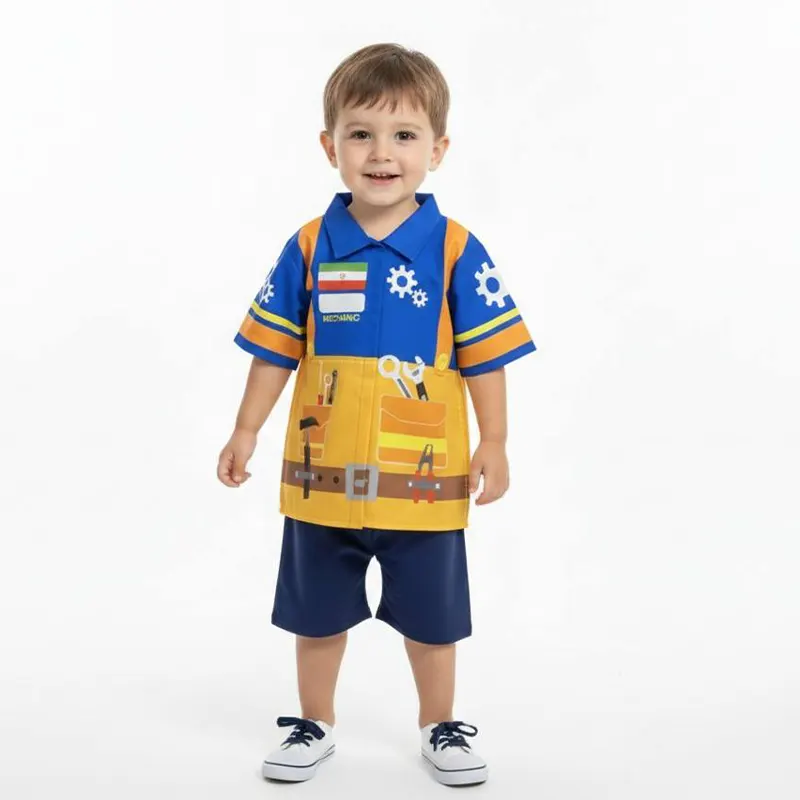 لباس مشاغل کودک مکانیک کد P/678091/G