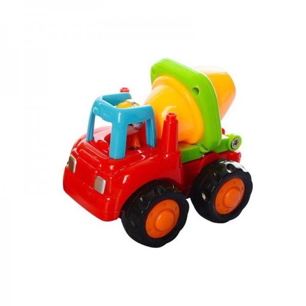 اسباب بازی کاميون ميکسر سيمان قرمز هولی تويز HUILE TOYS مدل P/326CD/MG