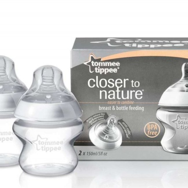 شيشه شير 2عددي tommee tippee 150mlكد422420