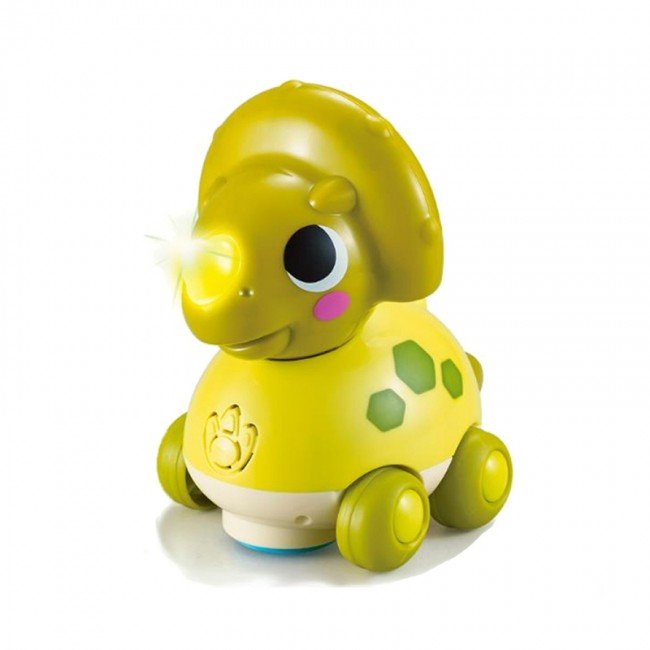 اسباب بازی موزیکال دایناسور سبز Huile Toys مدل P/6110/SA