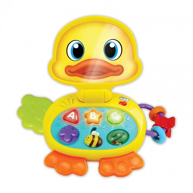 لپ تاپ آموزشی کودک طرح اردک Winfun مدل 008000