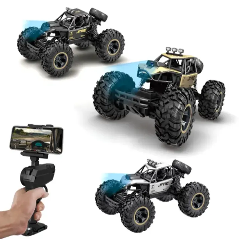 ماکت ماشین کنترلی آفرود با دوربین TRUCK ROCK CRAWLER کد 2093