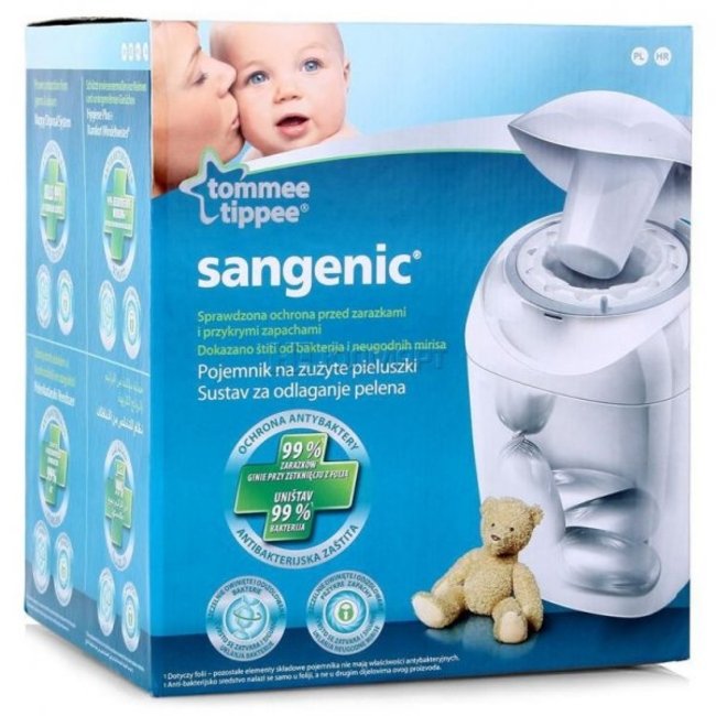 سطل بسته بندی پوشک آنتی باکتریال tommee_tippee sangenic کد84001402