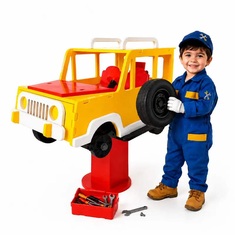 اسباب بازی مشاغل مدل ماشین تعمیری کد 7554491