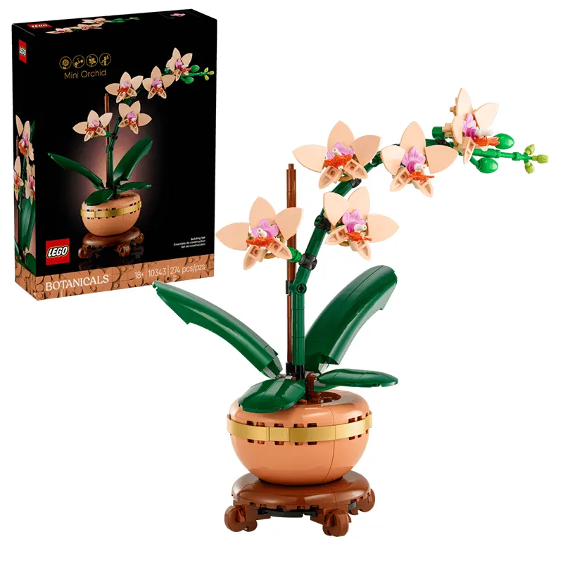 لگو گل ارکیده 274 تکه mini orchid کد 10343