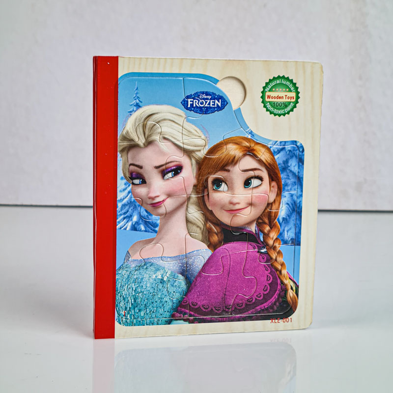 پازل کتابی چوبی مدل فروزن کد XLE-913