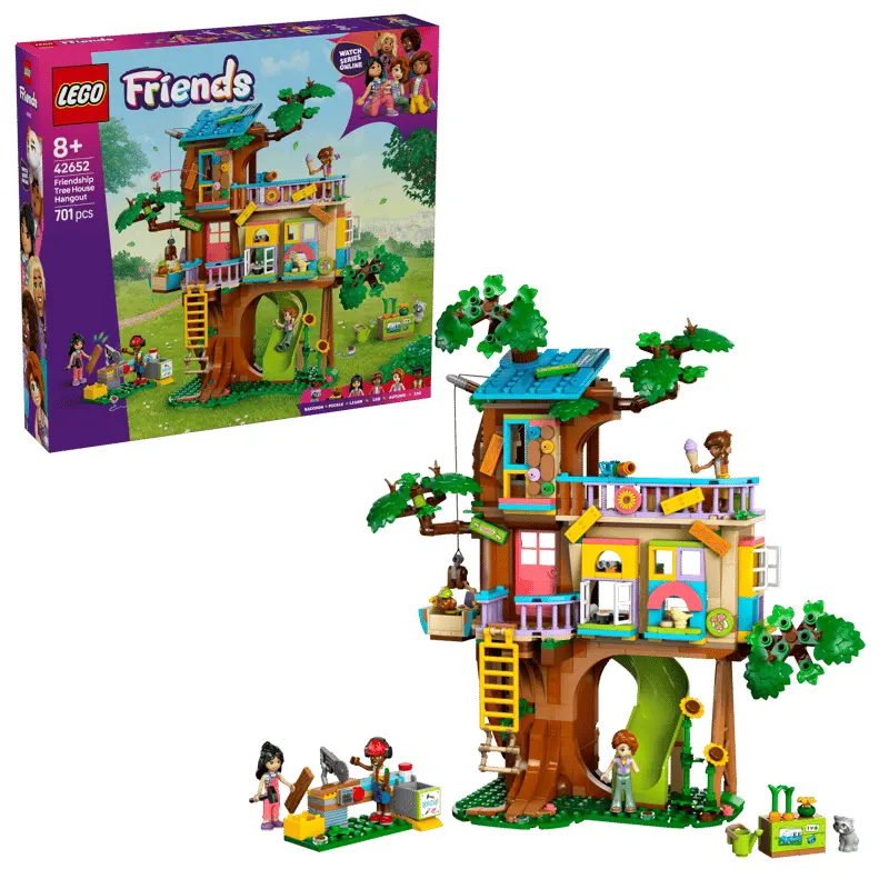 لگو  خانه درختی فرندز 701 تکه LEGO Friendship Tree House Hangout کد 42652