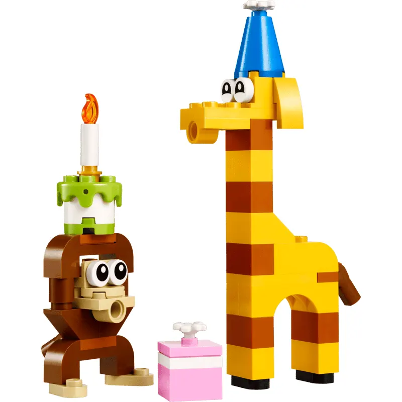 لگو کریتور تولد حیوانات 60 قطعه LEGO Creator Birthday Party Animals کد 30689
