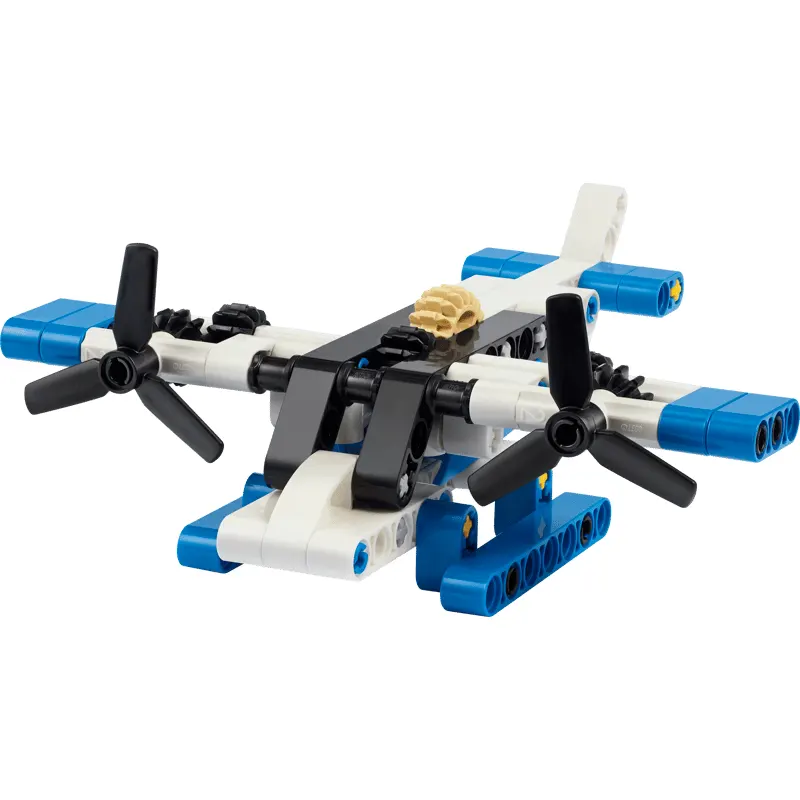 لگو تکنیک 82 تکه مدل هواپیما LegoTechnic White Seaplane کد 30736