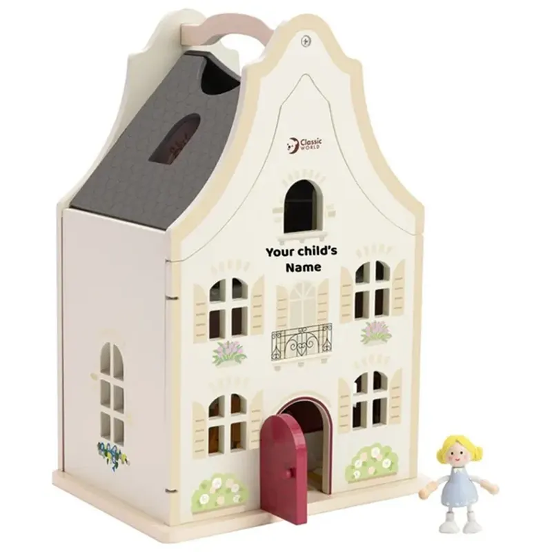 خانه عروسکی چوبی دو طبقه کلاسیک ورلد Classic World Maison de Rêve کد 50666