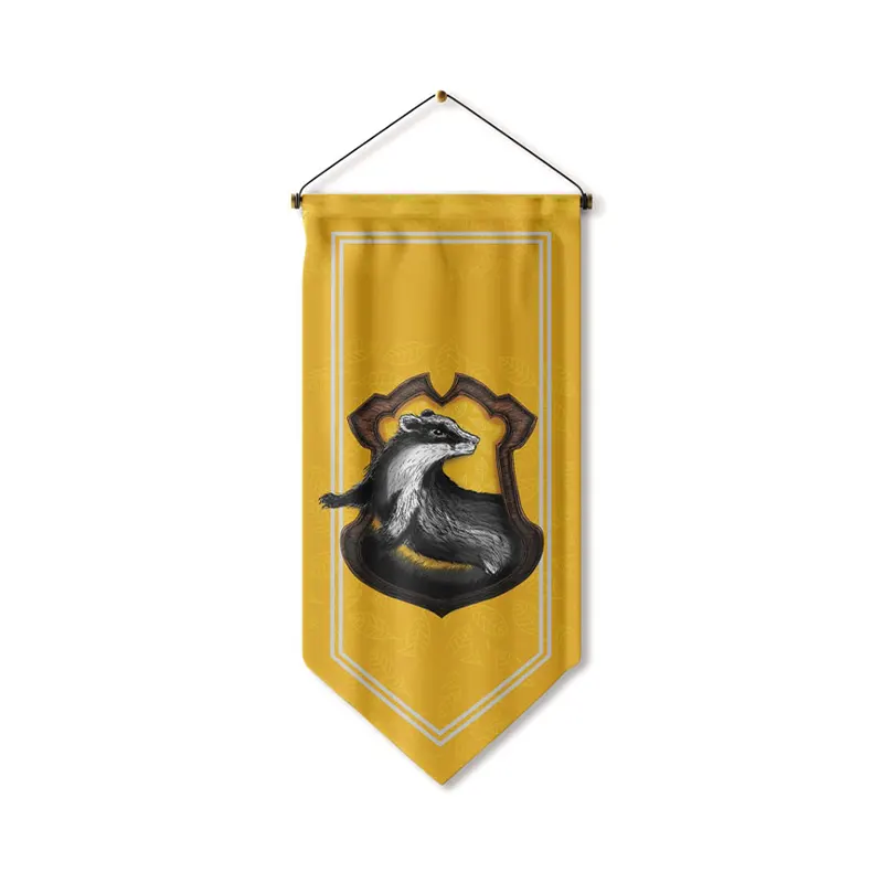 پرچم گروه های هری پاتر مدل هافلپاف Hufflepuff banner کد 7795240