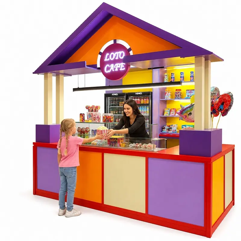 اسباب بازی مشاغل مدل ایستگاه خوراکی و اسنک کد 7819650