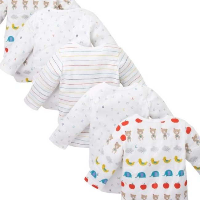 لباس بادی پسرانه الفبا mothercare