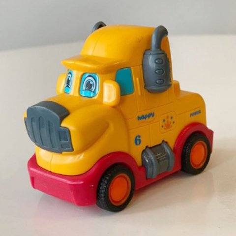 اسباب بازی کامیون قدرتی زرد کد 89914d