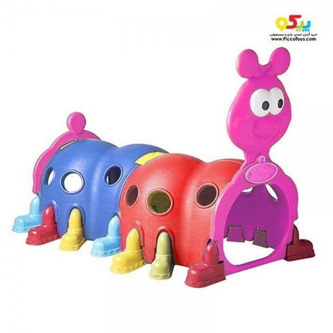 تونل هزارپا ایرانی قرمز آبی