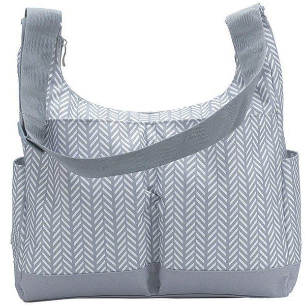 کیف لوازم نوزادryco مدل  Hobo Herringbone Grey Tote 8765