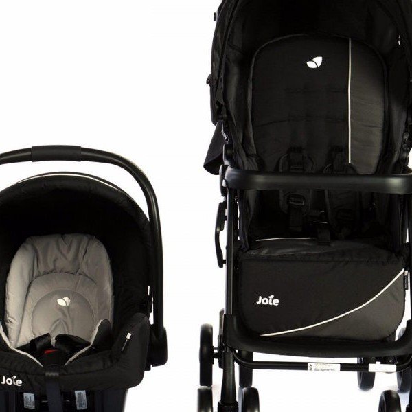 کالسکه و کریر joie مدل meet aire lx™ travel system Midnight