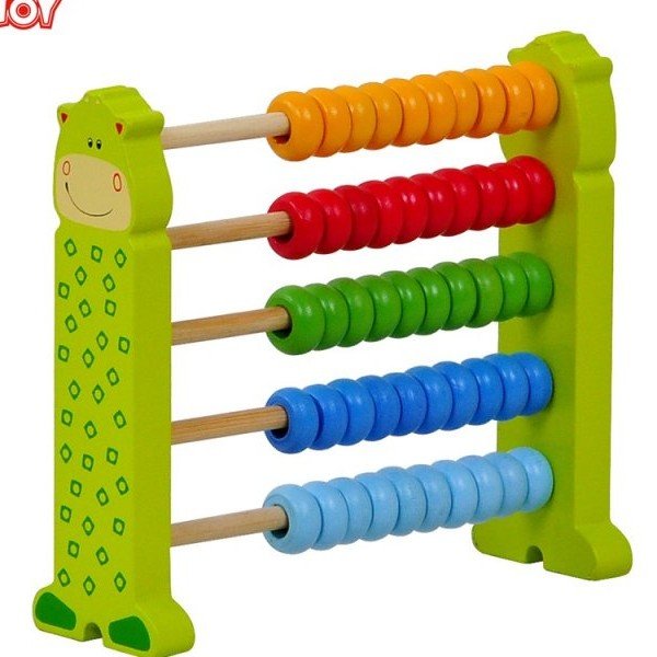 چرتکه چوبی رنگی tooky_toys کدtkqc858