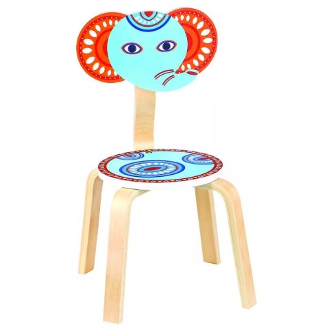 صندلی کودک چوبی مدل فیل کد SD-02-D