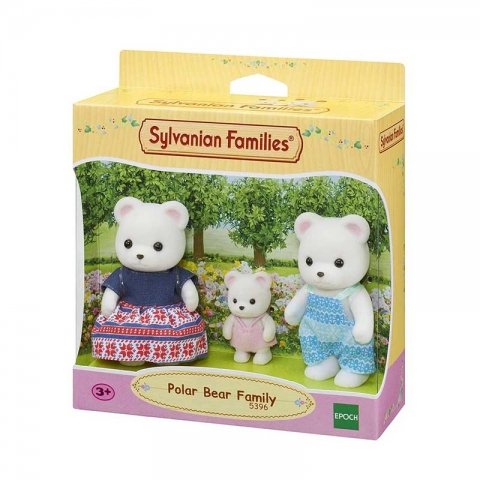 خانواده خرس قطبی سیلوانیان فامیلیز sylvanian families 5396