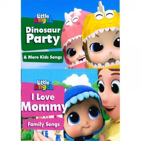 دی وی دی فرشته کوچولو little angel dinosaur party DVD کد 3886514