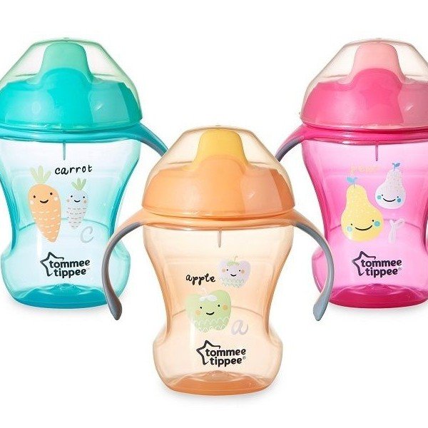 لیوان دسته دار سوپاپ دار 230 میل tommeetippee کد 447010