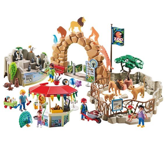 playmobil large city life zoo